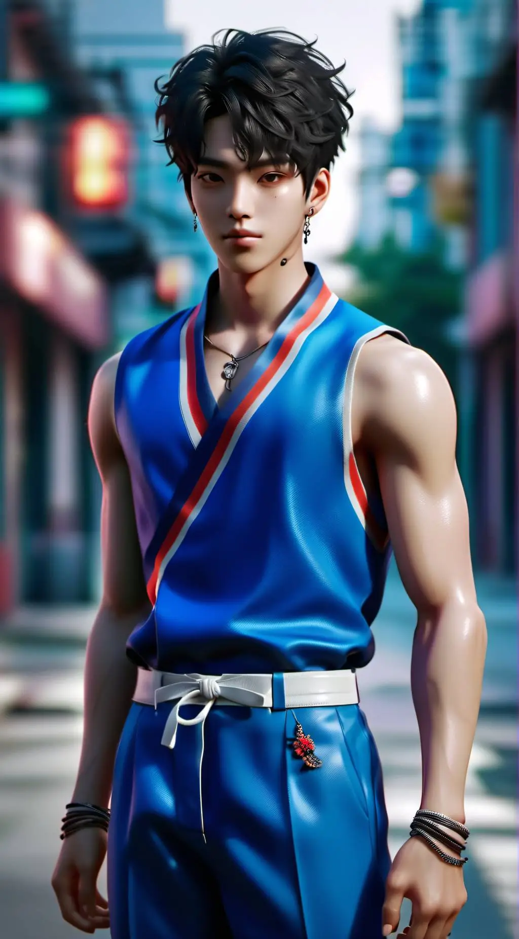 ai character: Sonlee Jung 🌗 background