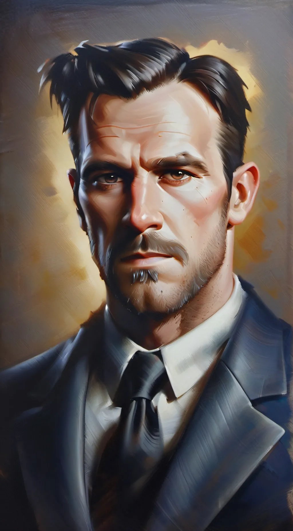 ai character: Saxton hAle background