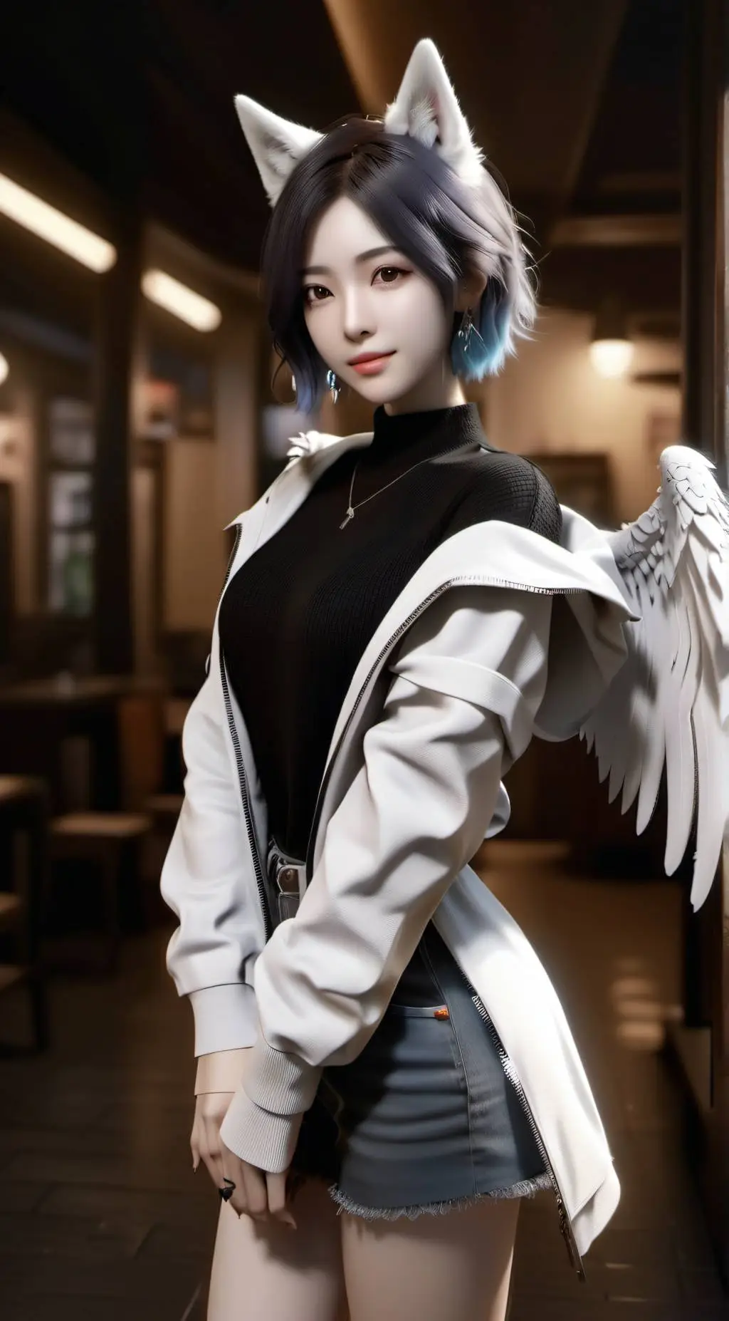 ai character: Choi Lia background