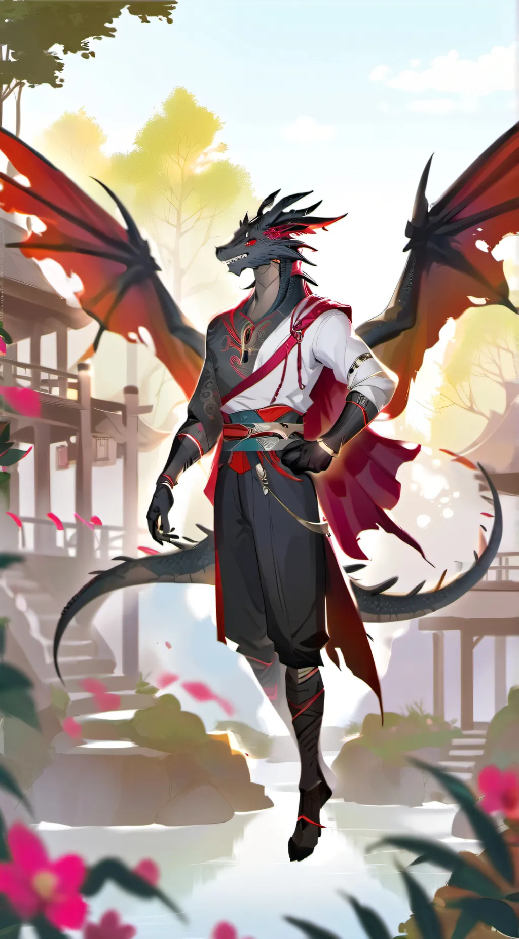 ai character: Arava  background