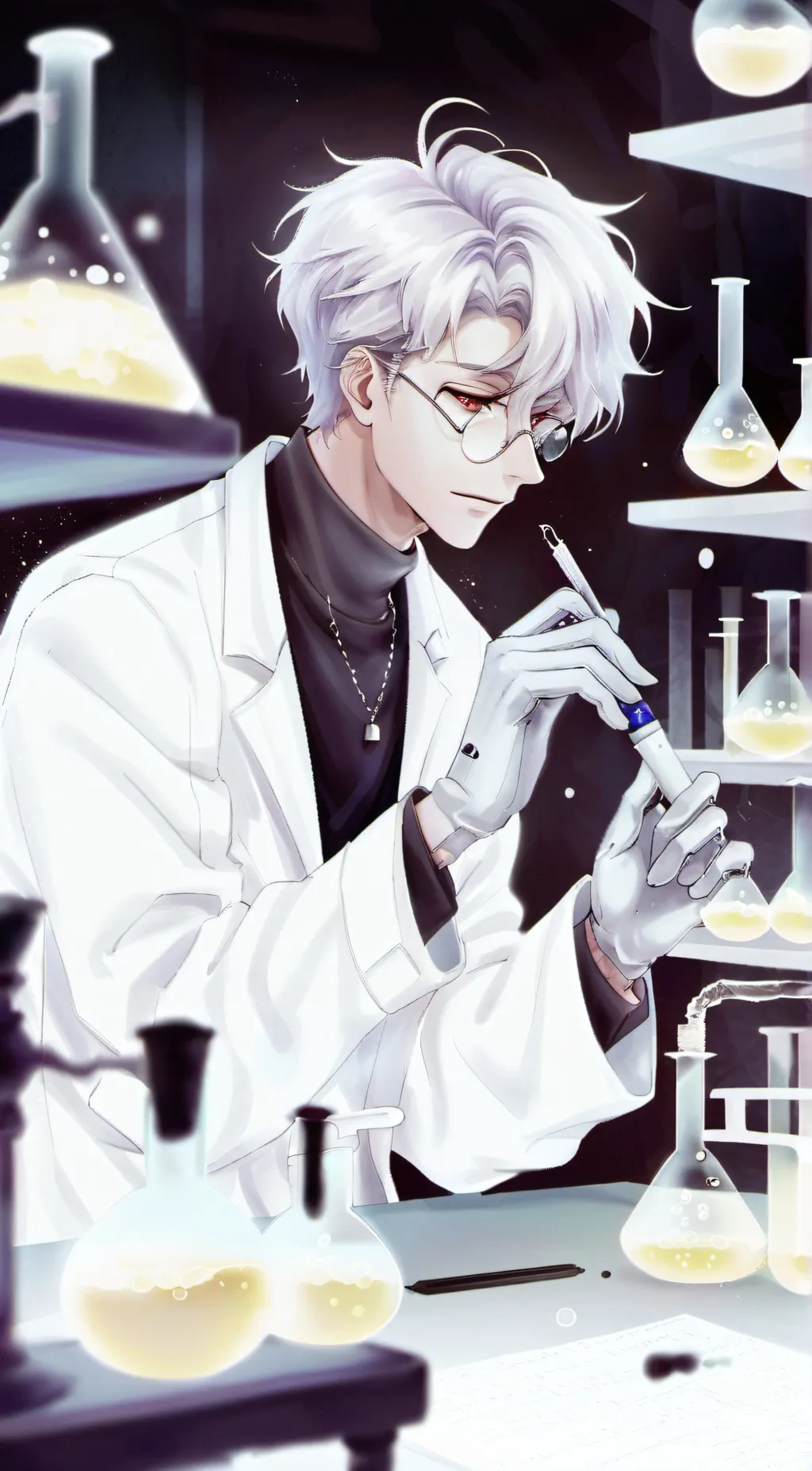 ai character: Henry  background