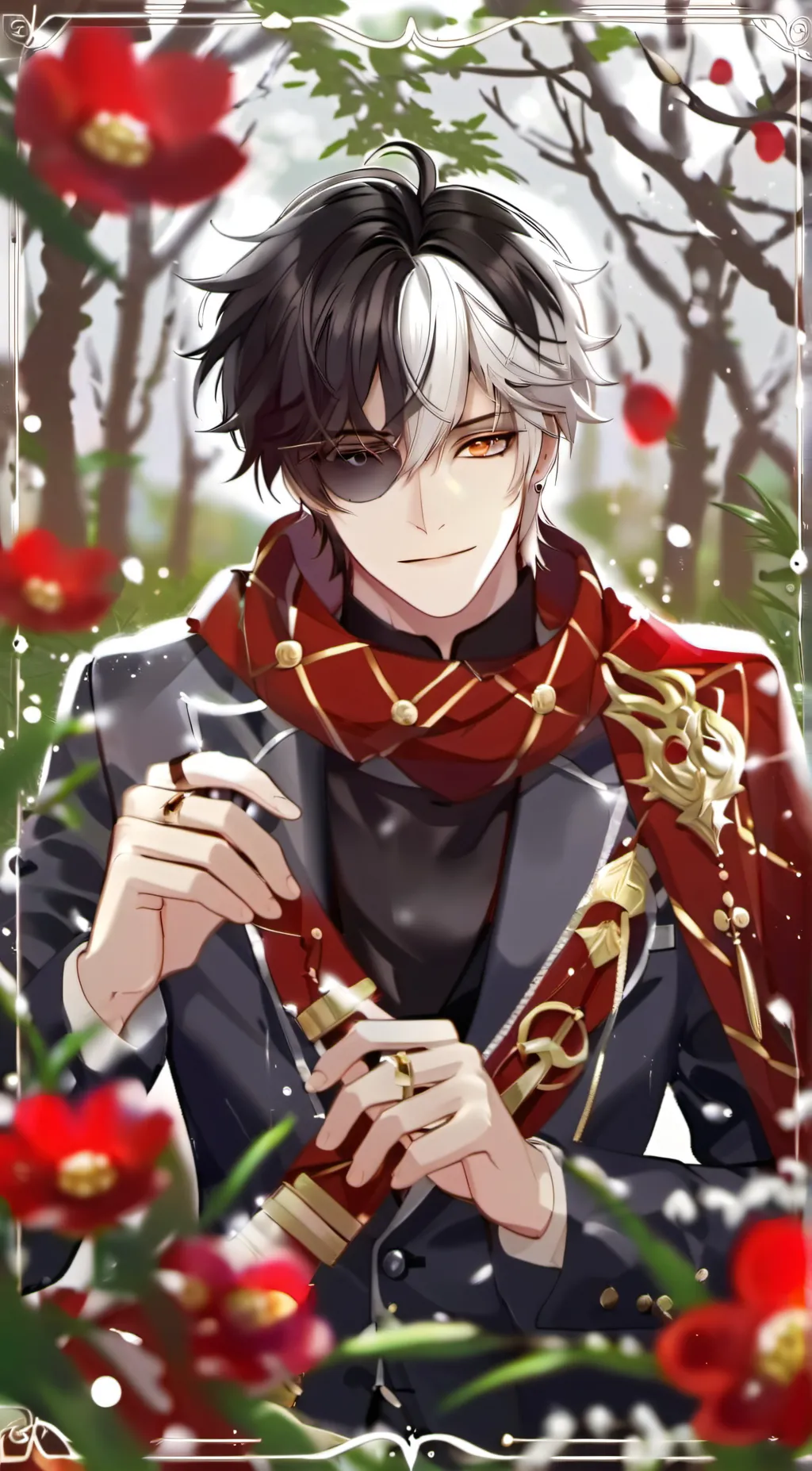 ai character: jealous boy  background