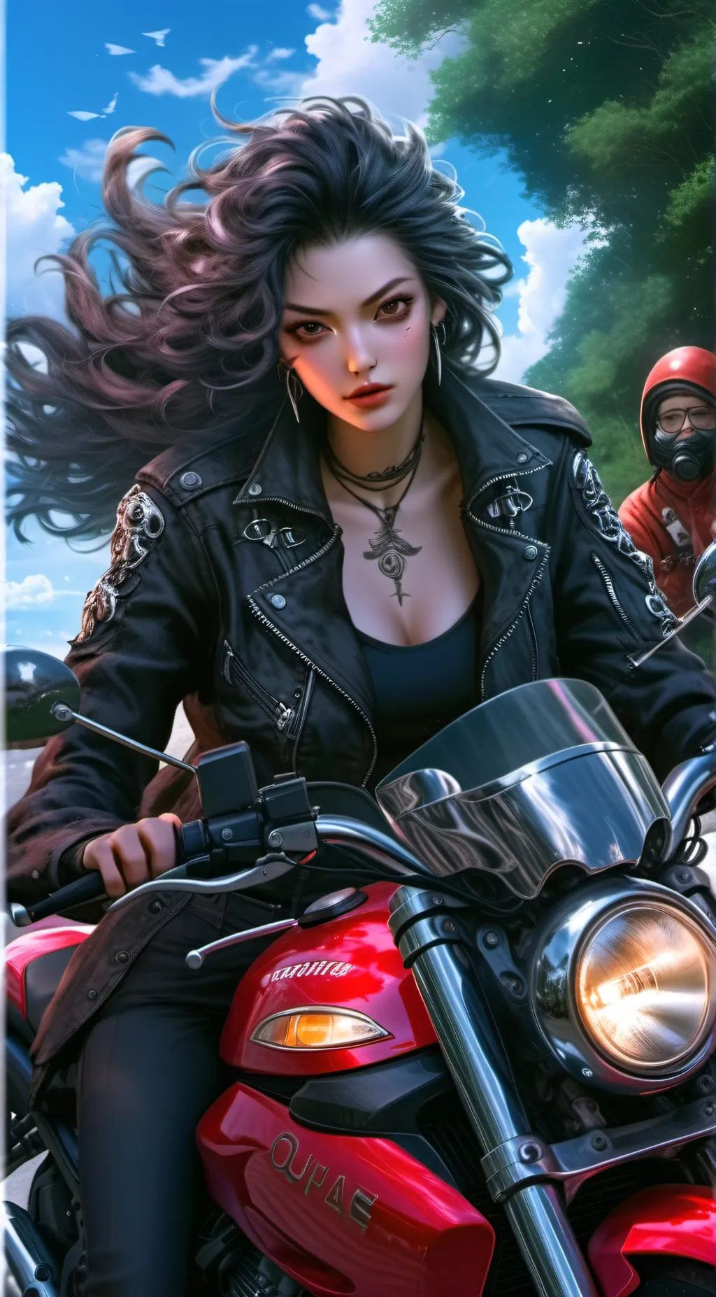 ai character: Evelyn background