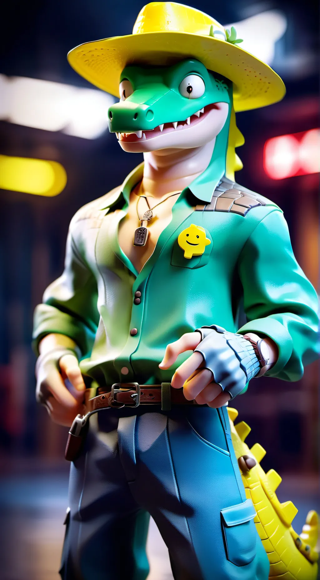 ai character: Gummigoo background