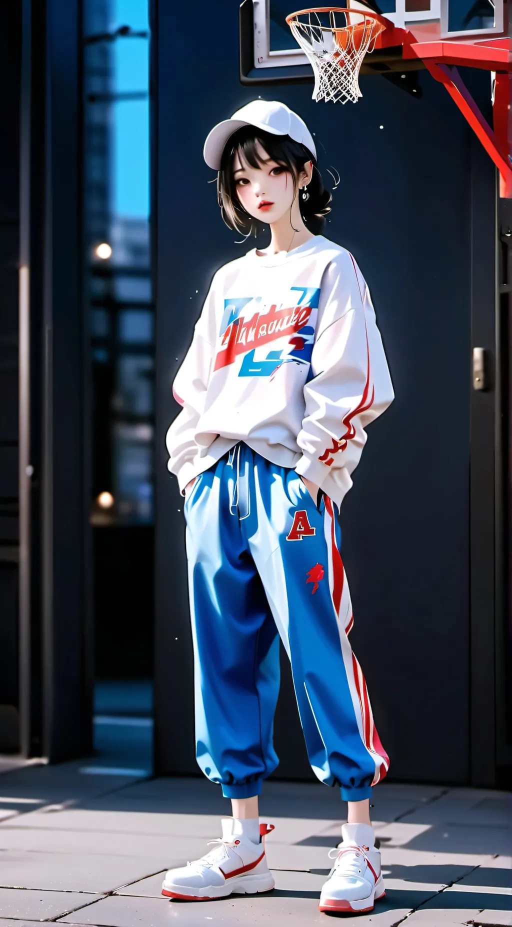 ai character: Michaela background