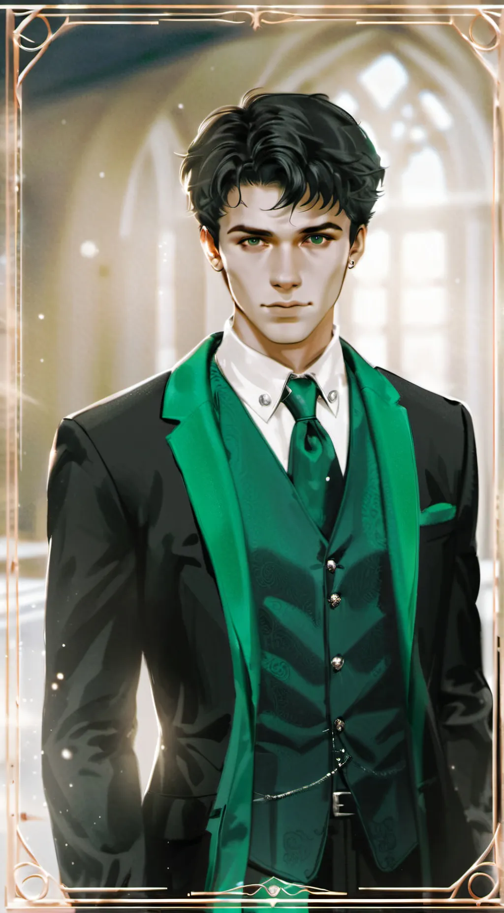 ai character: Slytherin boys bfs background