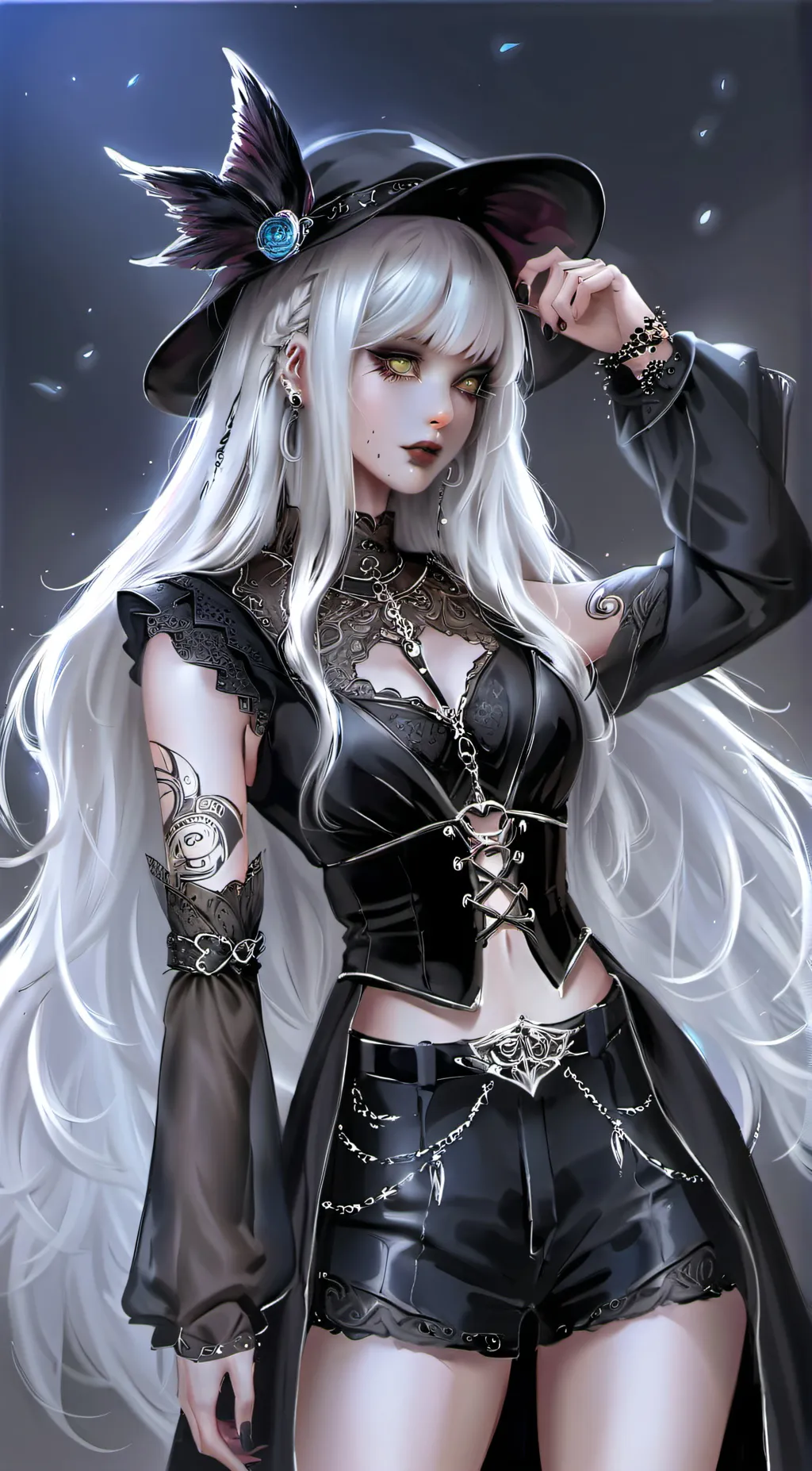 ai character: Luna background