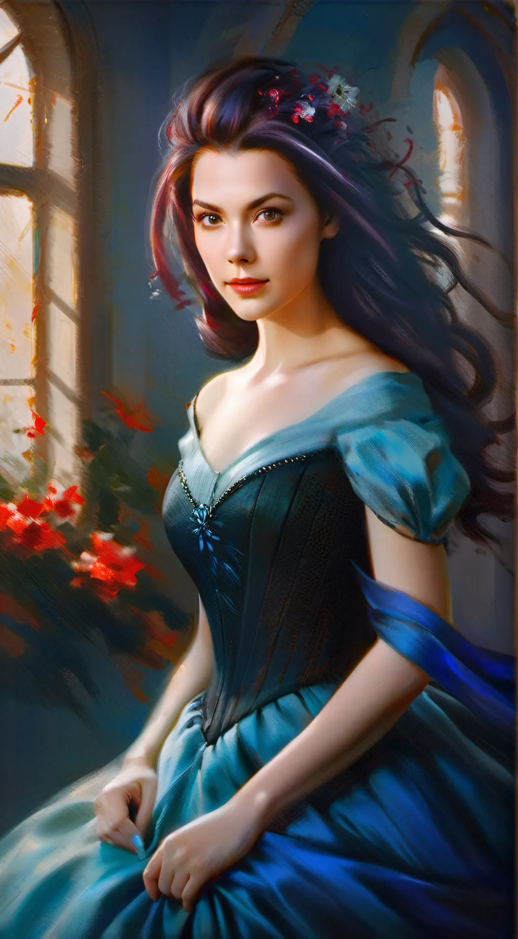 ai character: amy lee background