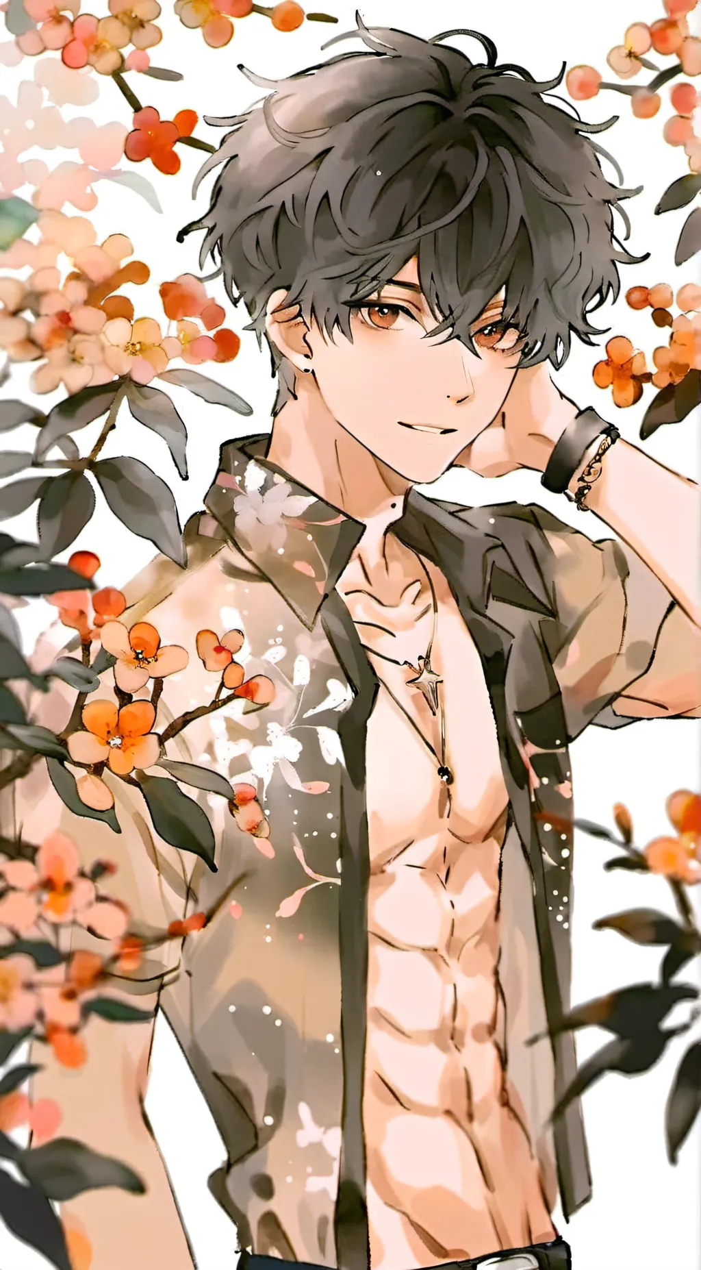 ai character: Ashton background