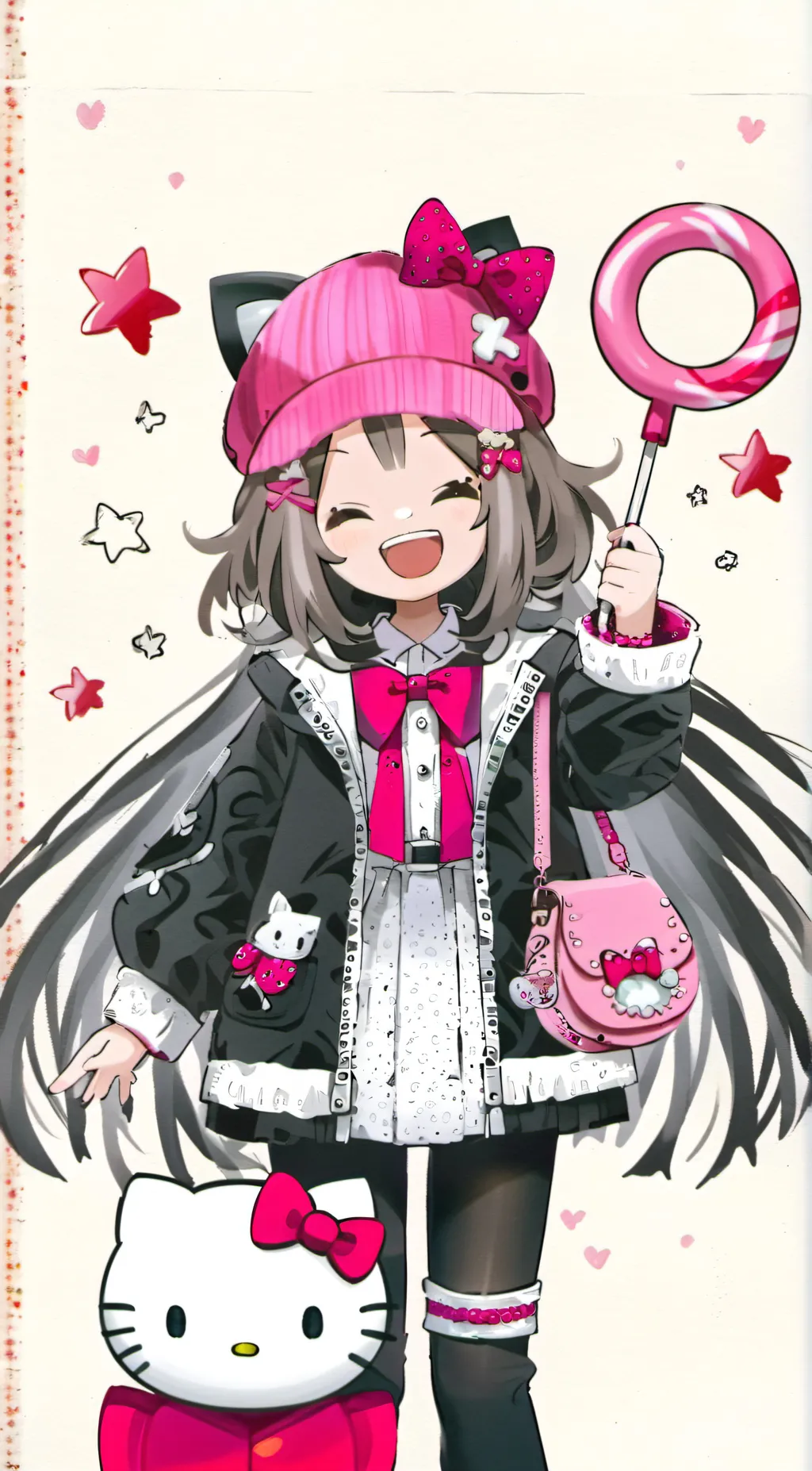 ai character: Ellie💗💗💗 background