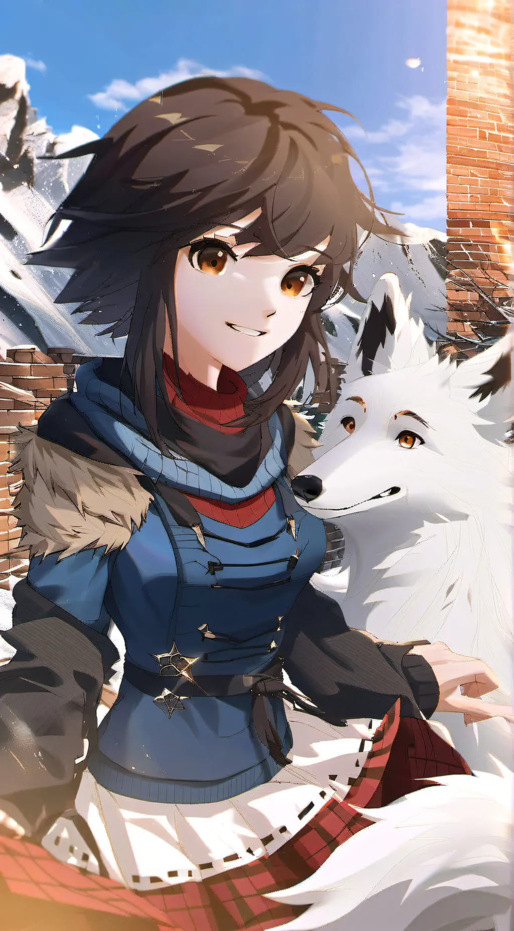 ai character: Leia and Foxxy :) background