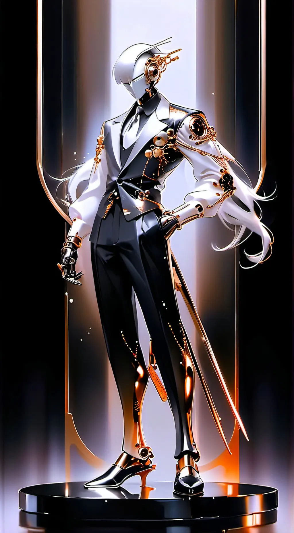 ai character: hunter background