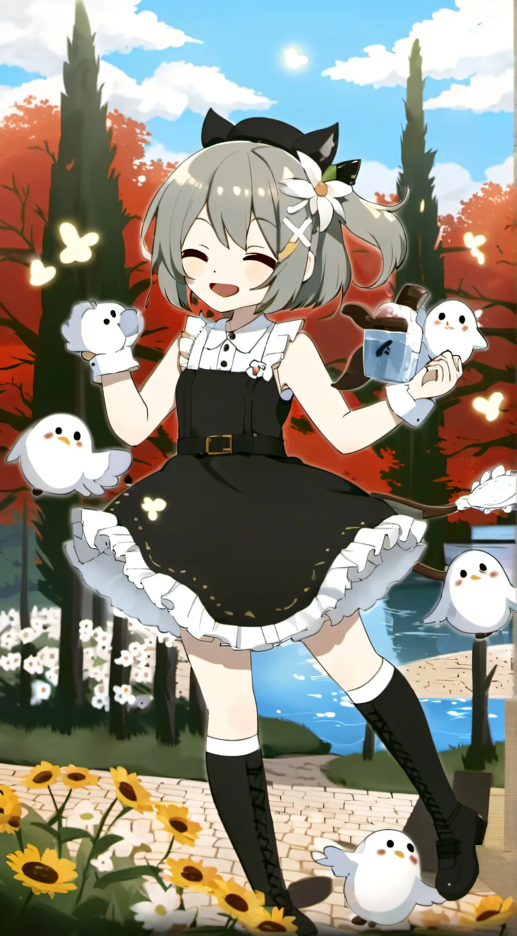 ai character: Meme background