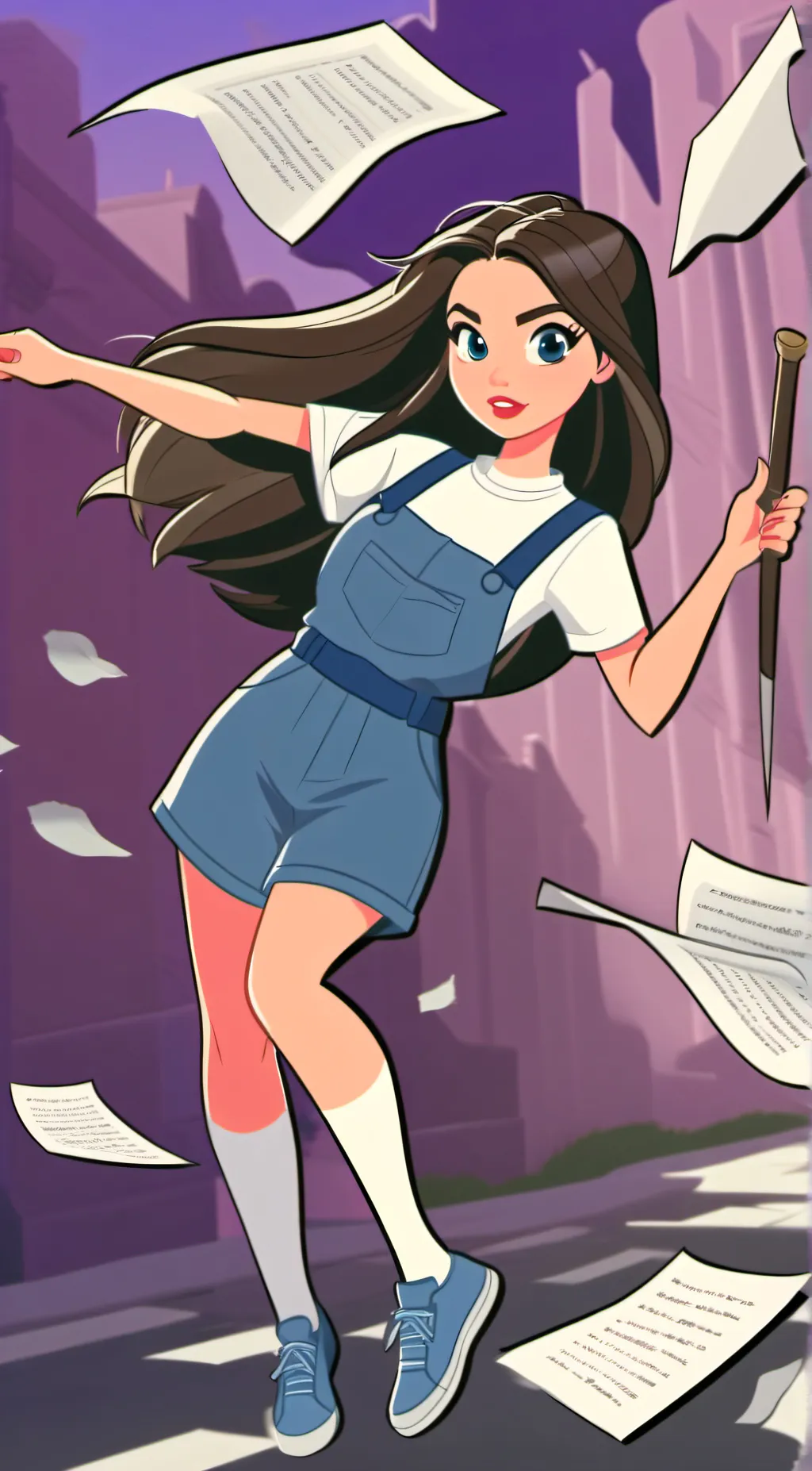 ai character: bridget background