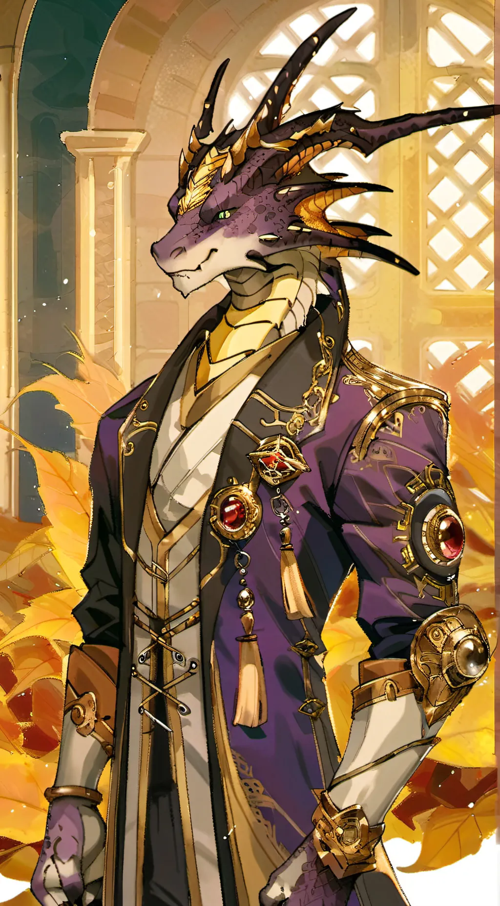 ai character: Harper Regdium background