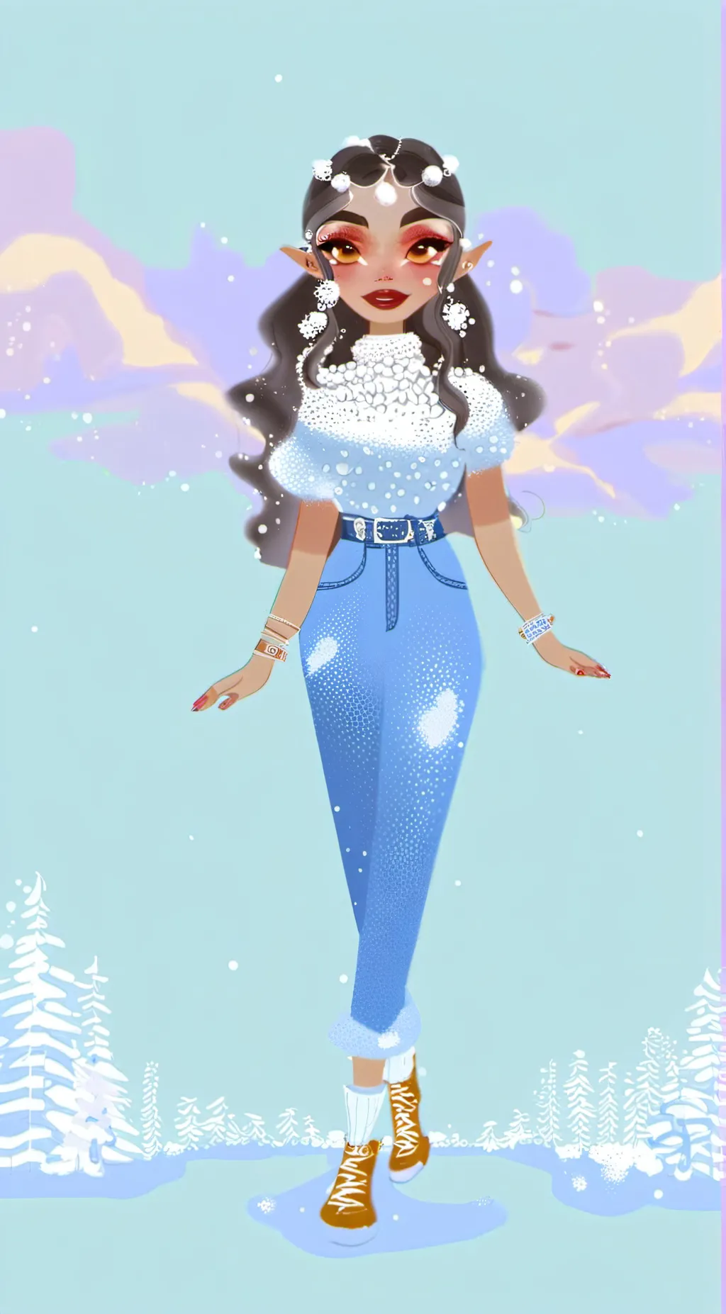 ai character: pandora background