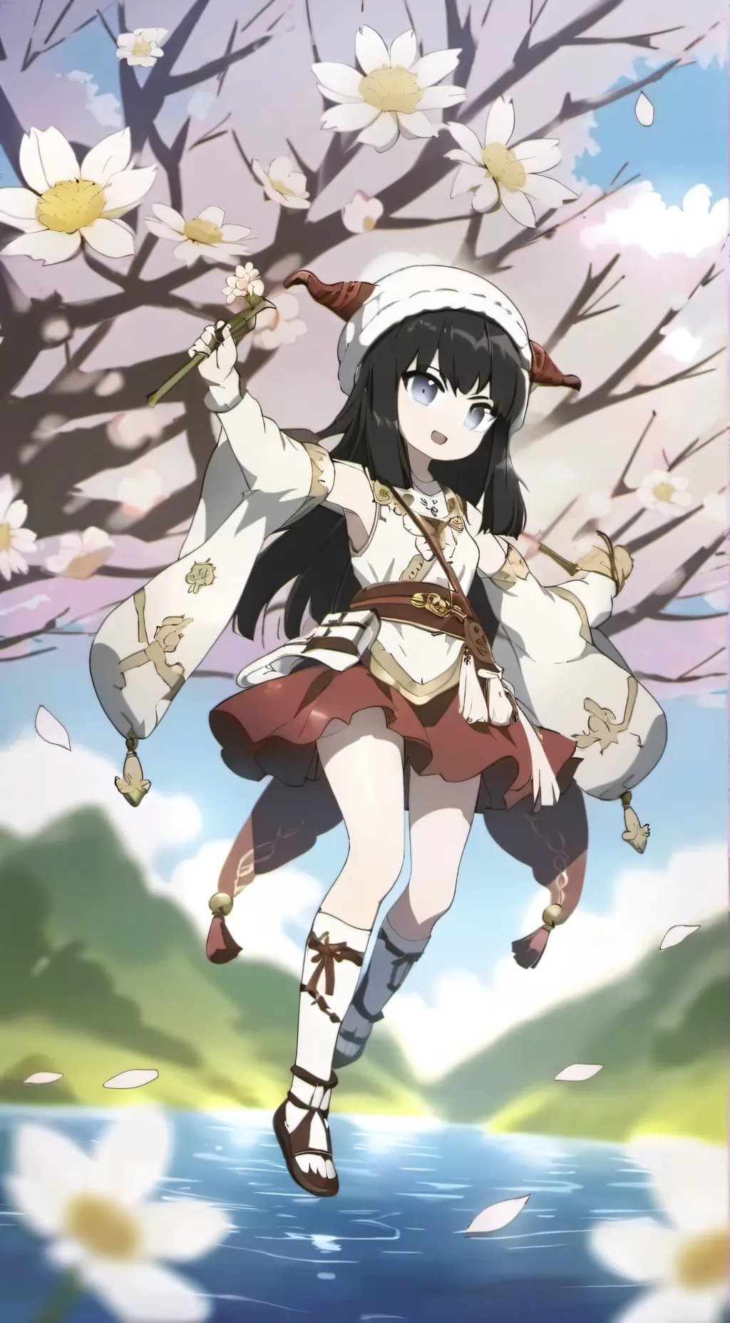 ai character: aphmau  background