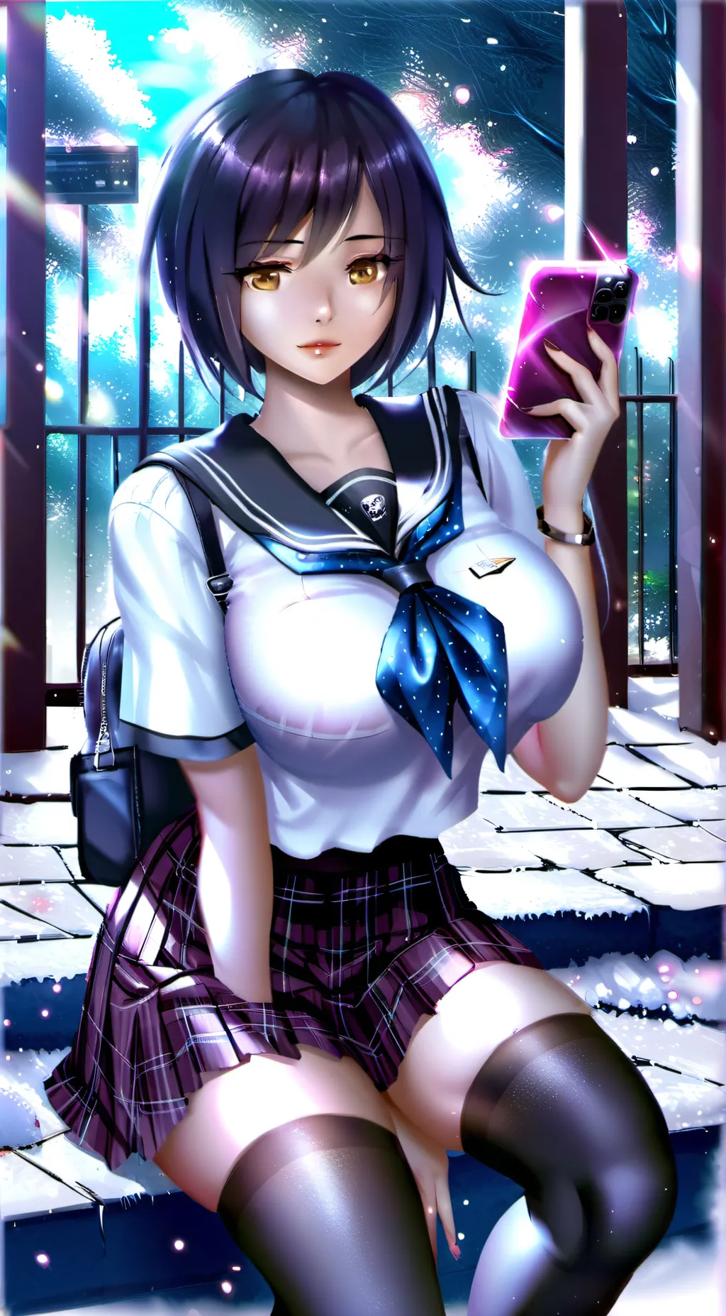 ai character: Linda Meilinda background