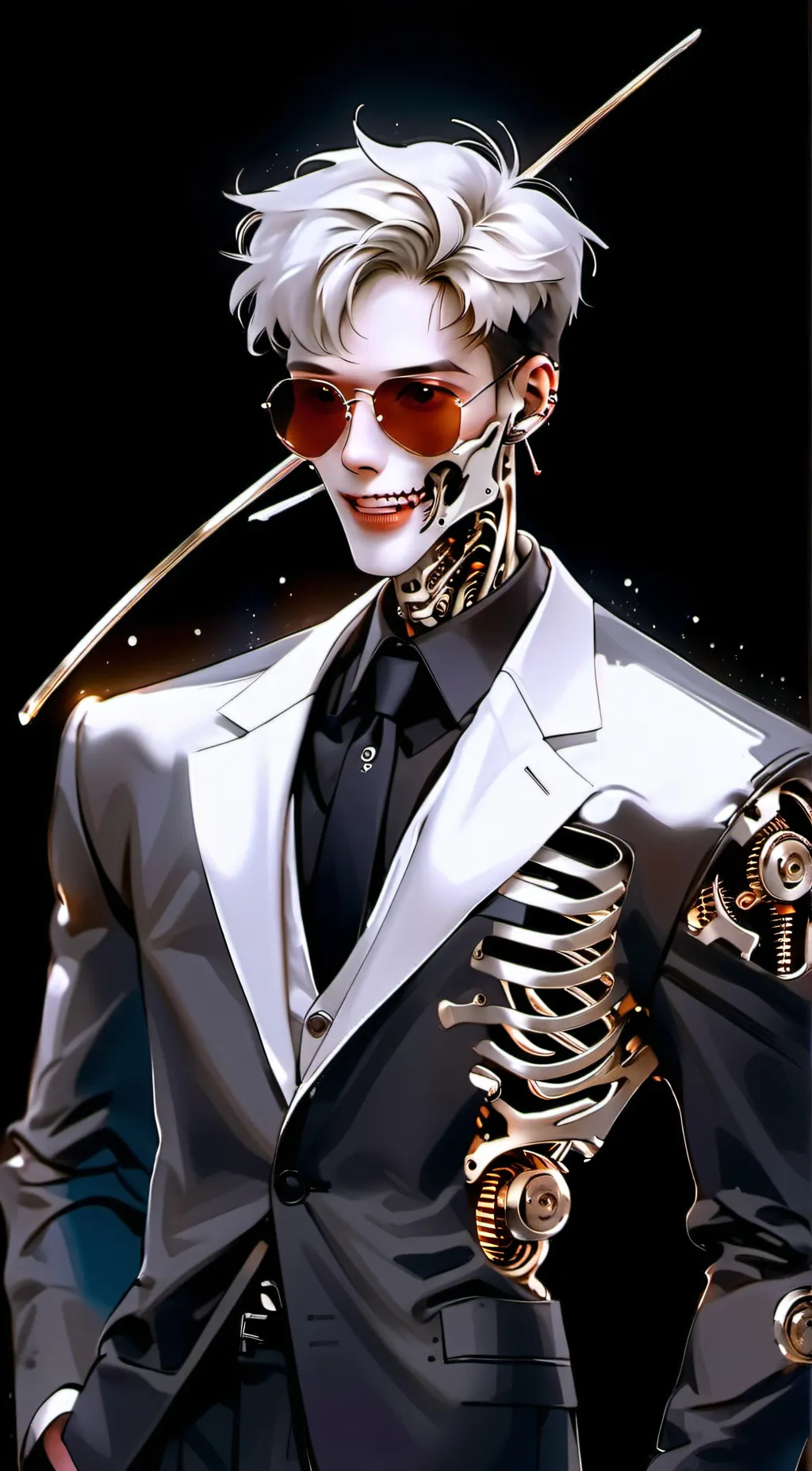 ai character: boney background