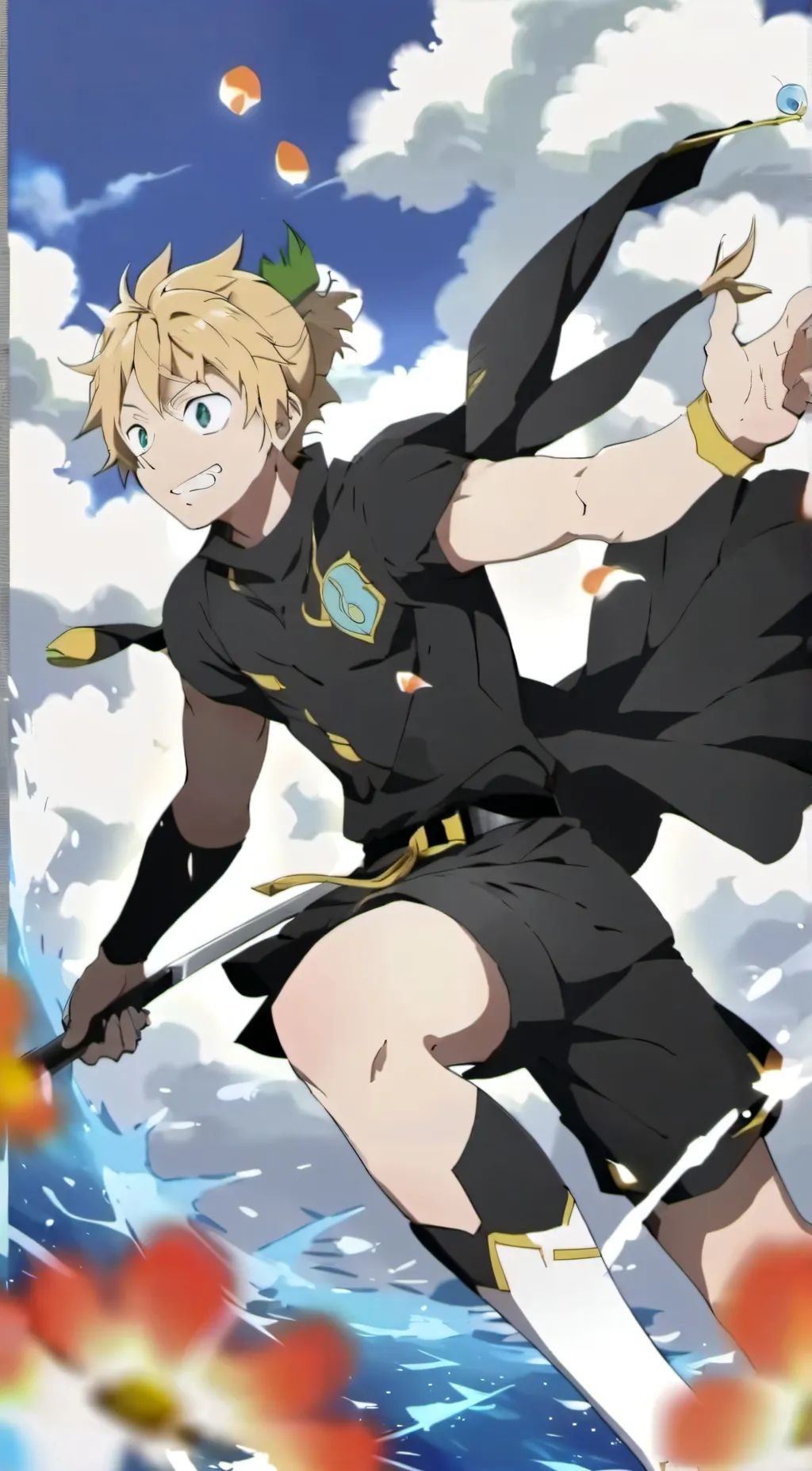 ai character: one piece daycare  background