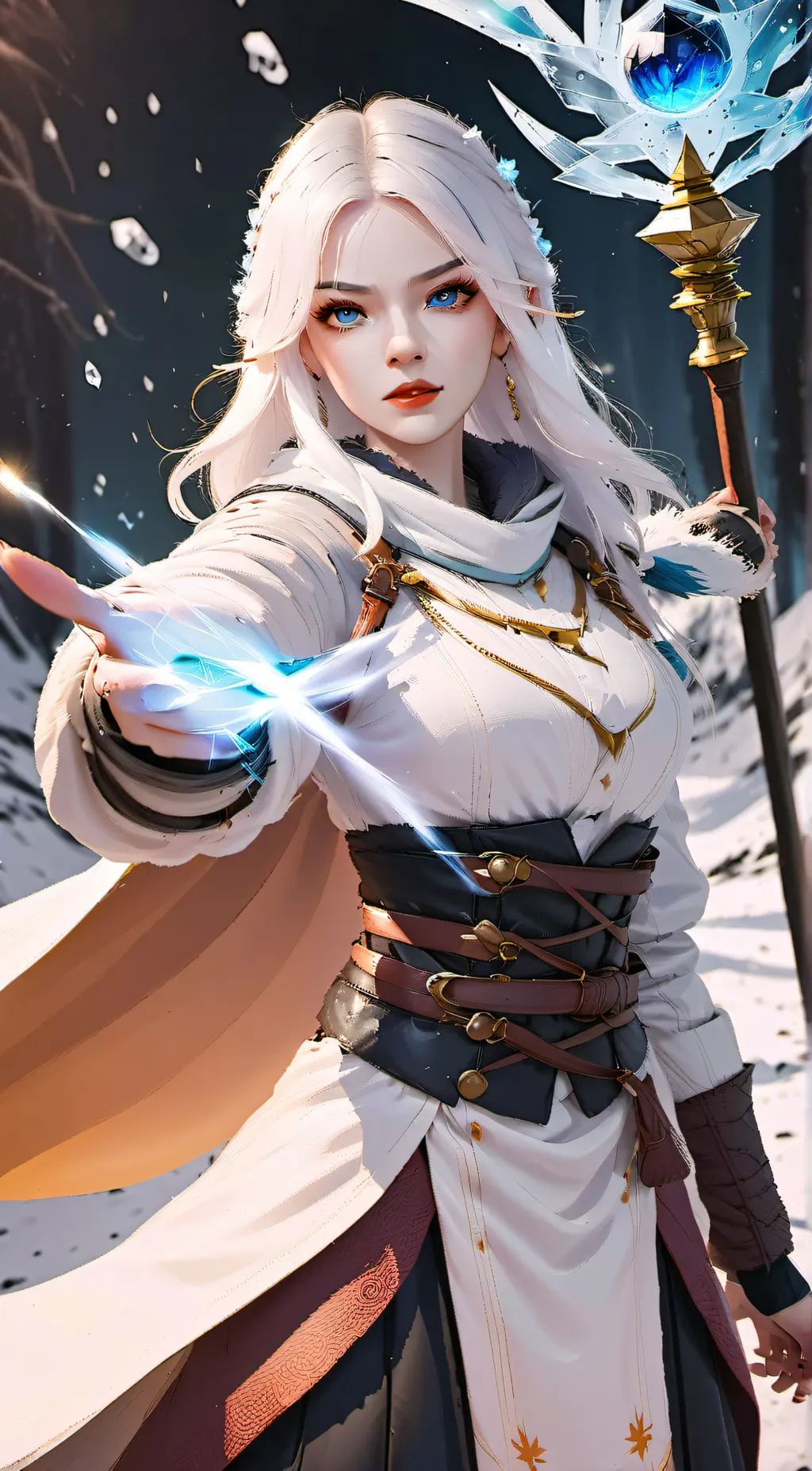 ai character: Thea background