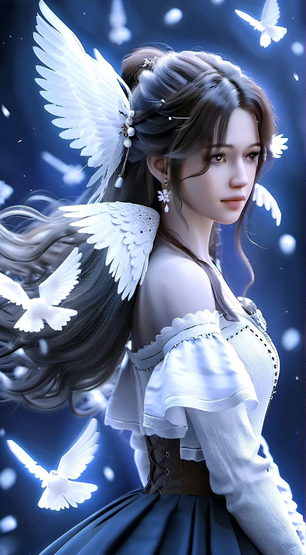 ai character: Lizzy background