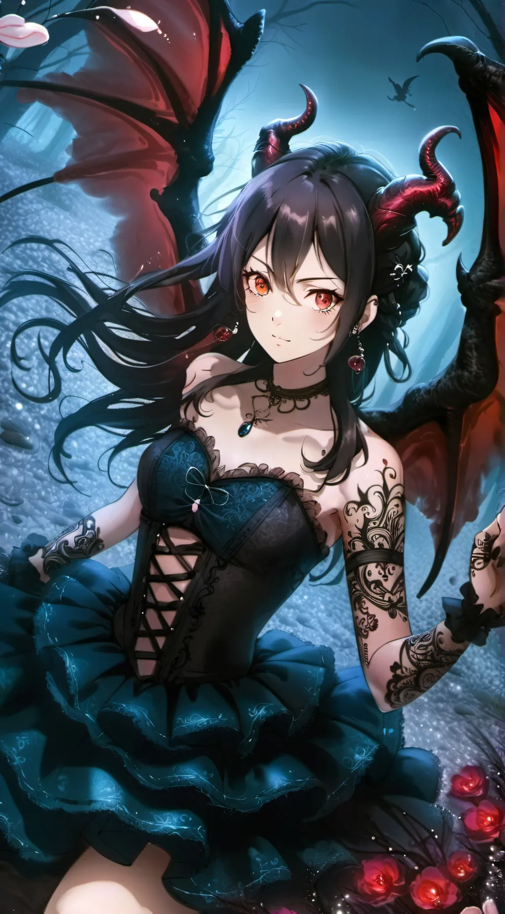 ai character:  miku background