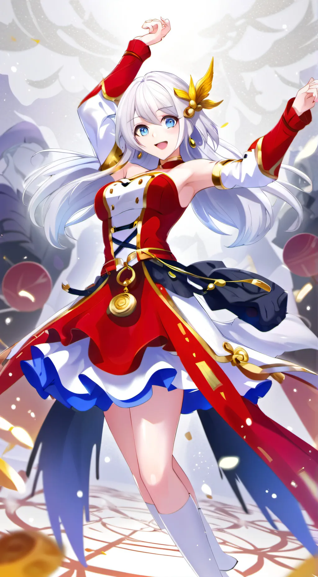 ai character: Aisha  background