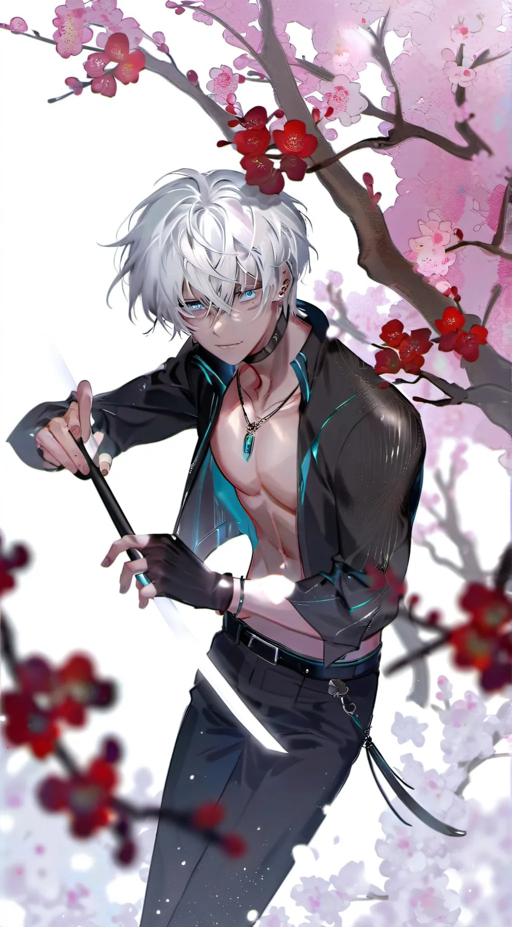 ai character: gojo background