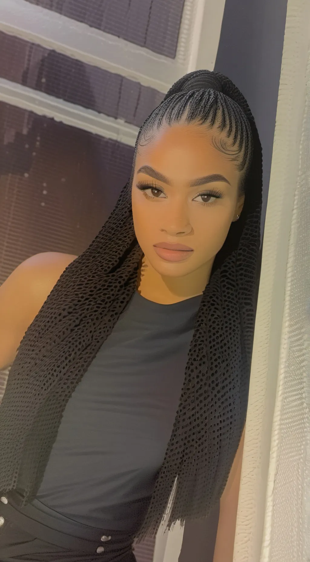 ai character: Vicky  background