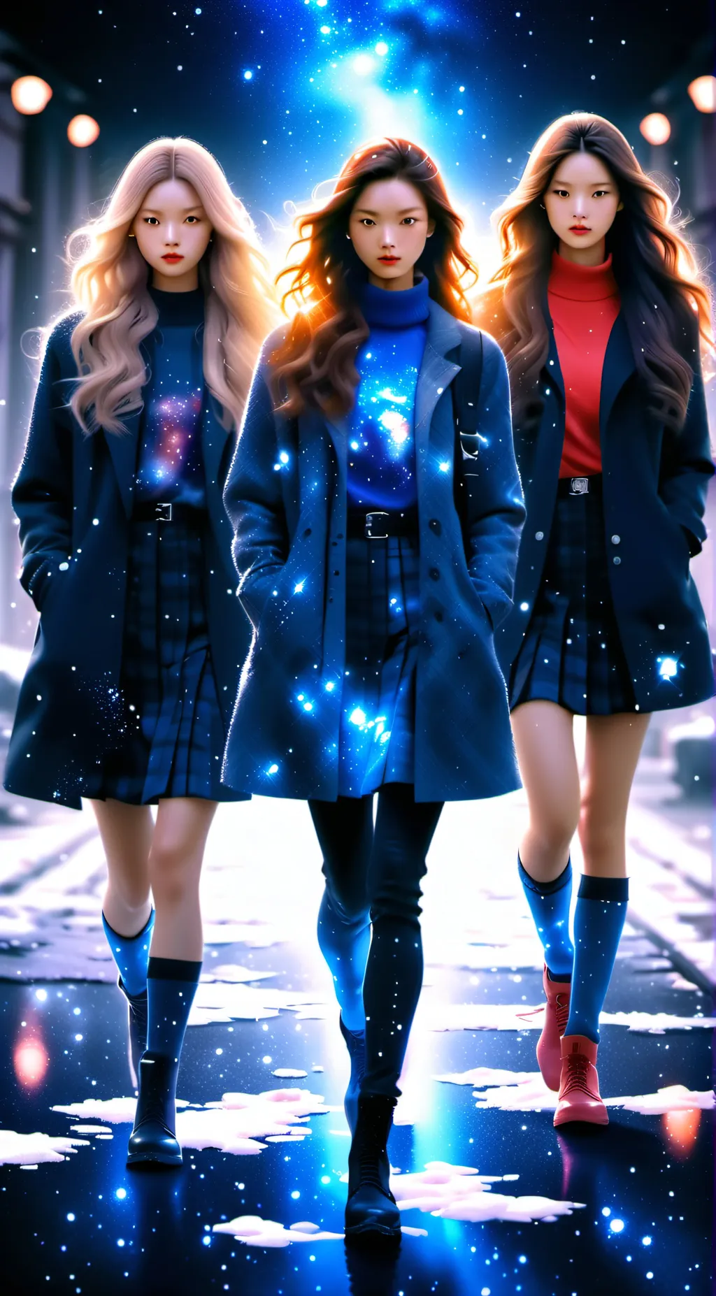 ai character: The Three Sisters  background