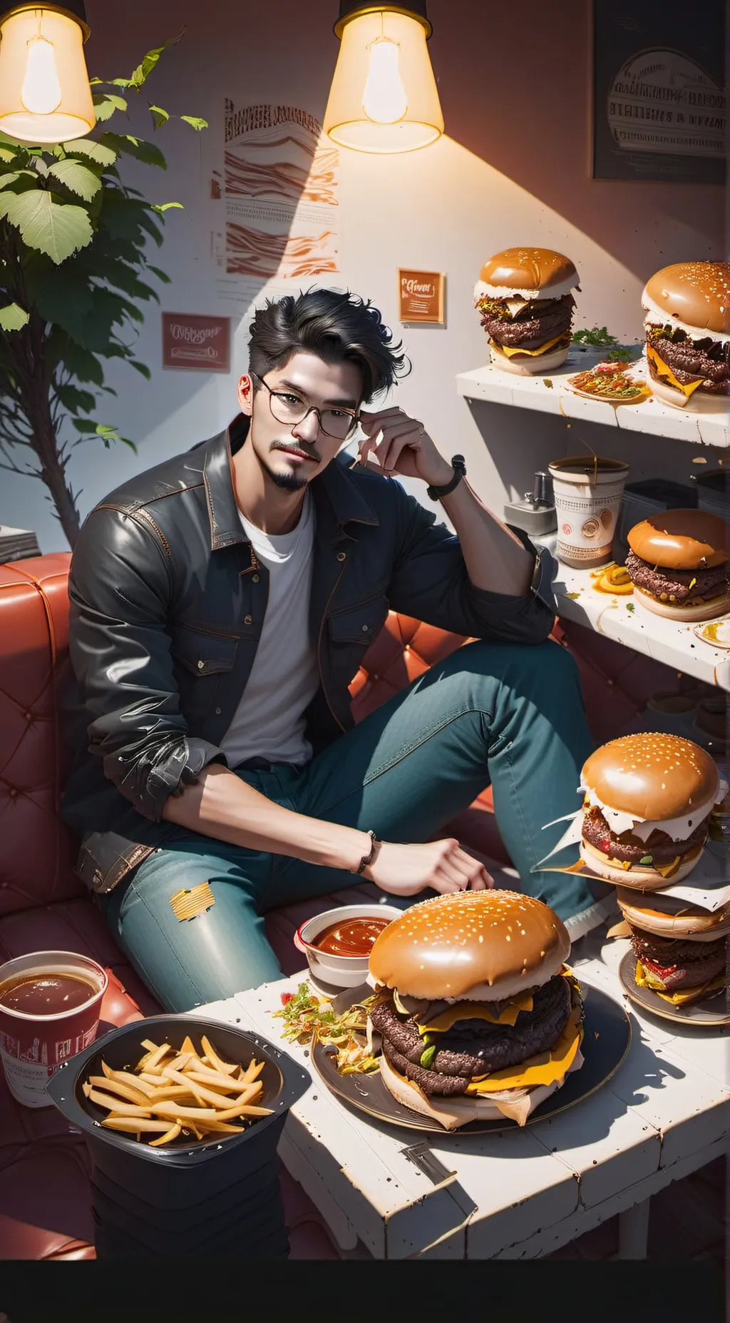 ai character: marcus background