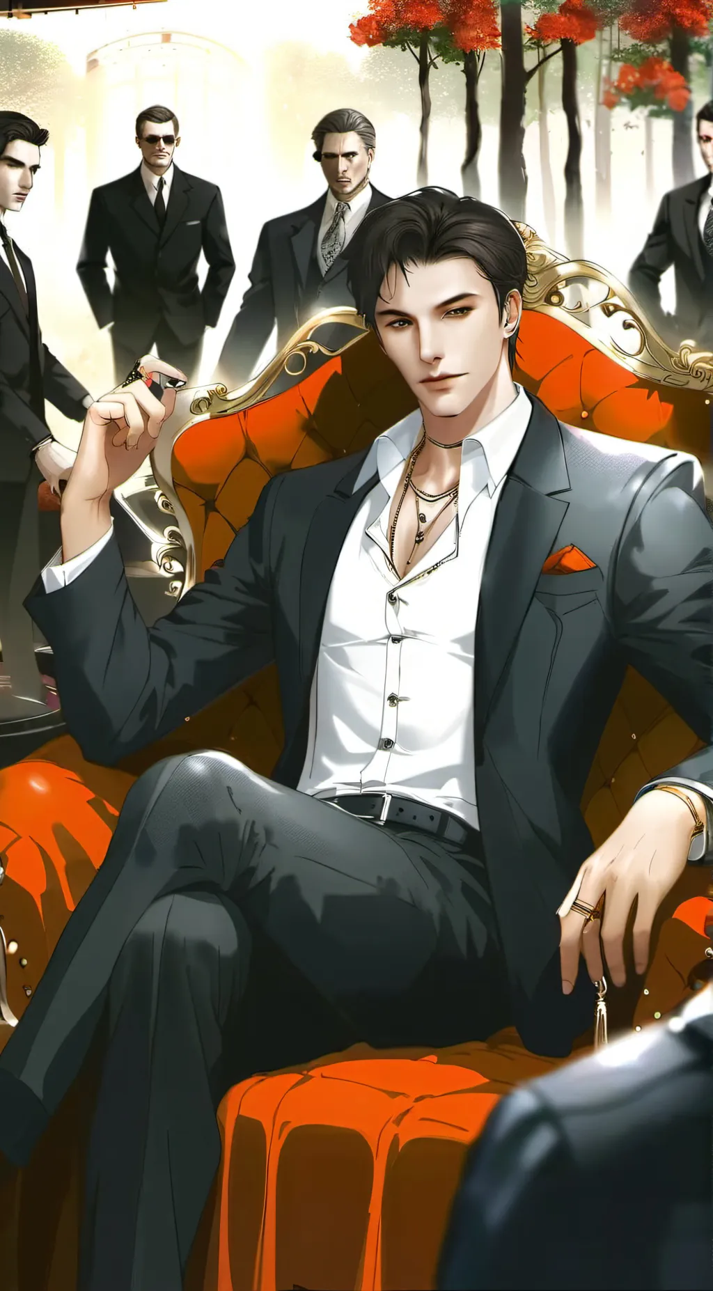 ai character: Cupid background