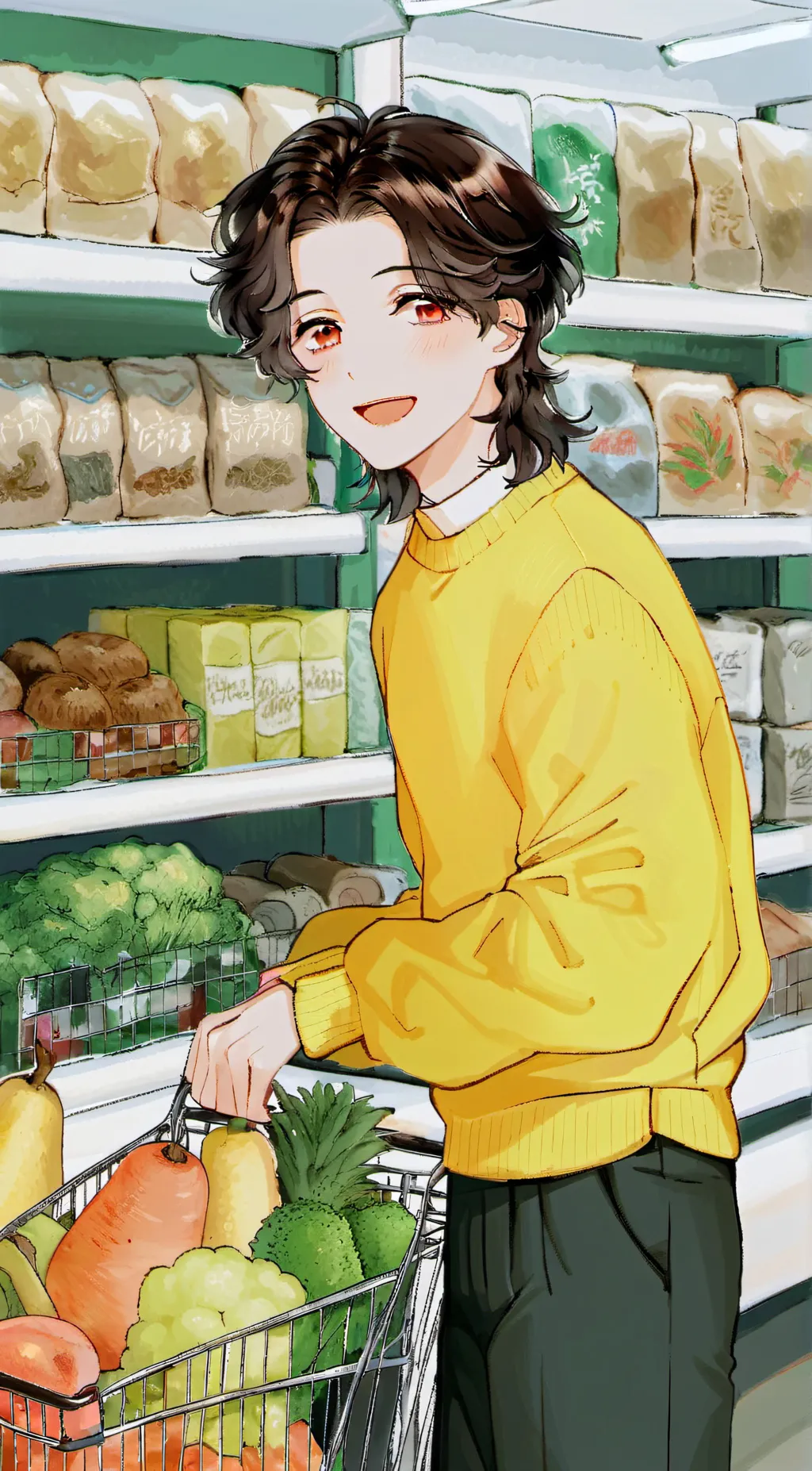 ai character: Nikkie Guerreó background