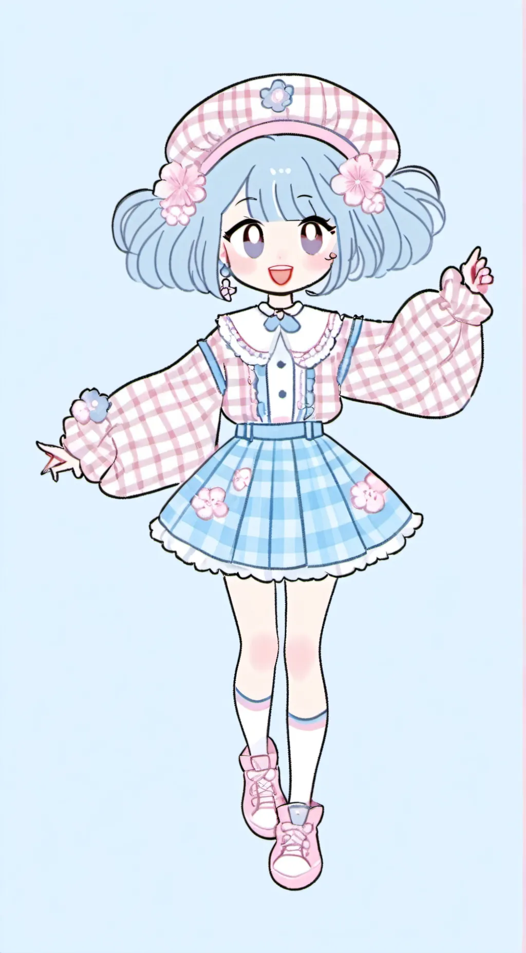 ai character: Tulip (My BFB oc) background