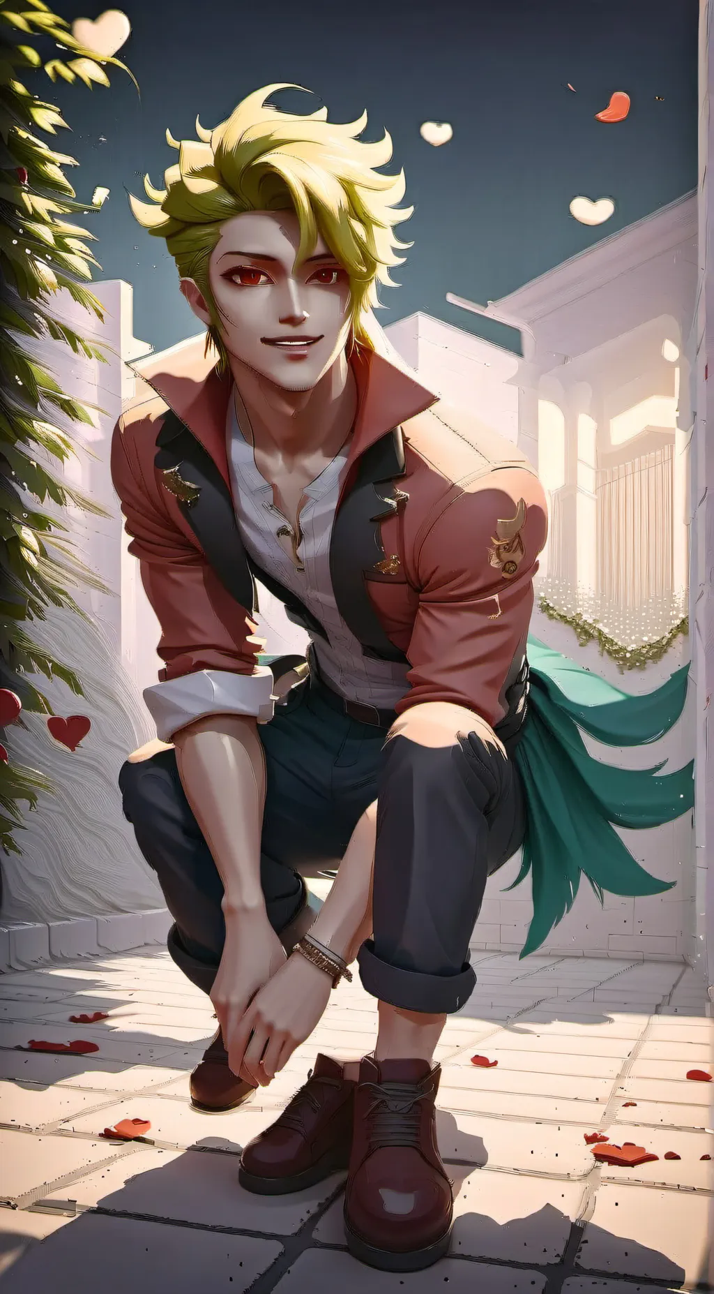 ai character: Yin MLBB background