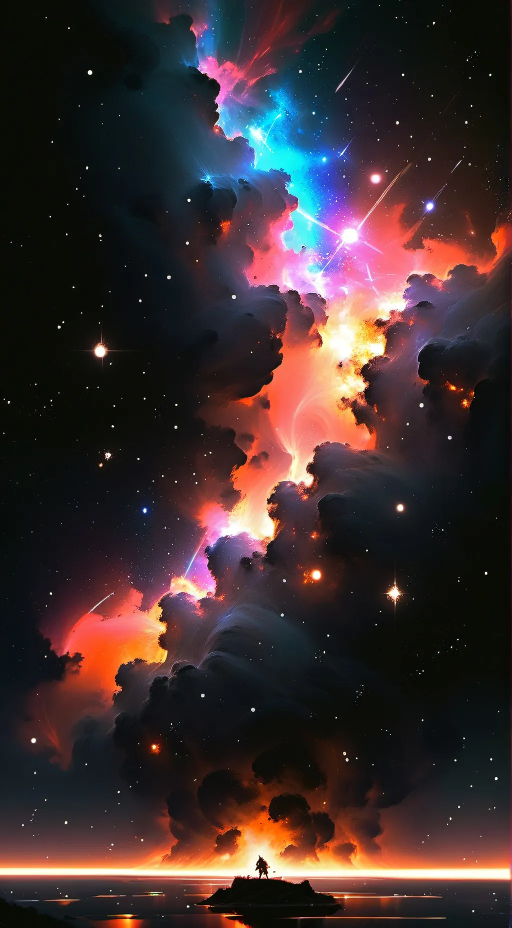 ai character: Jax + gangle background