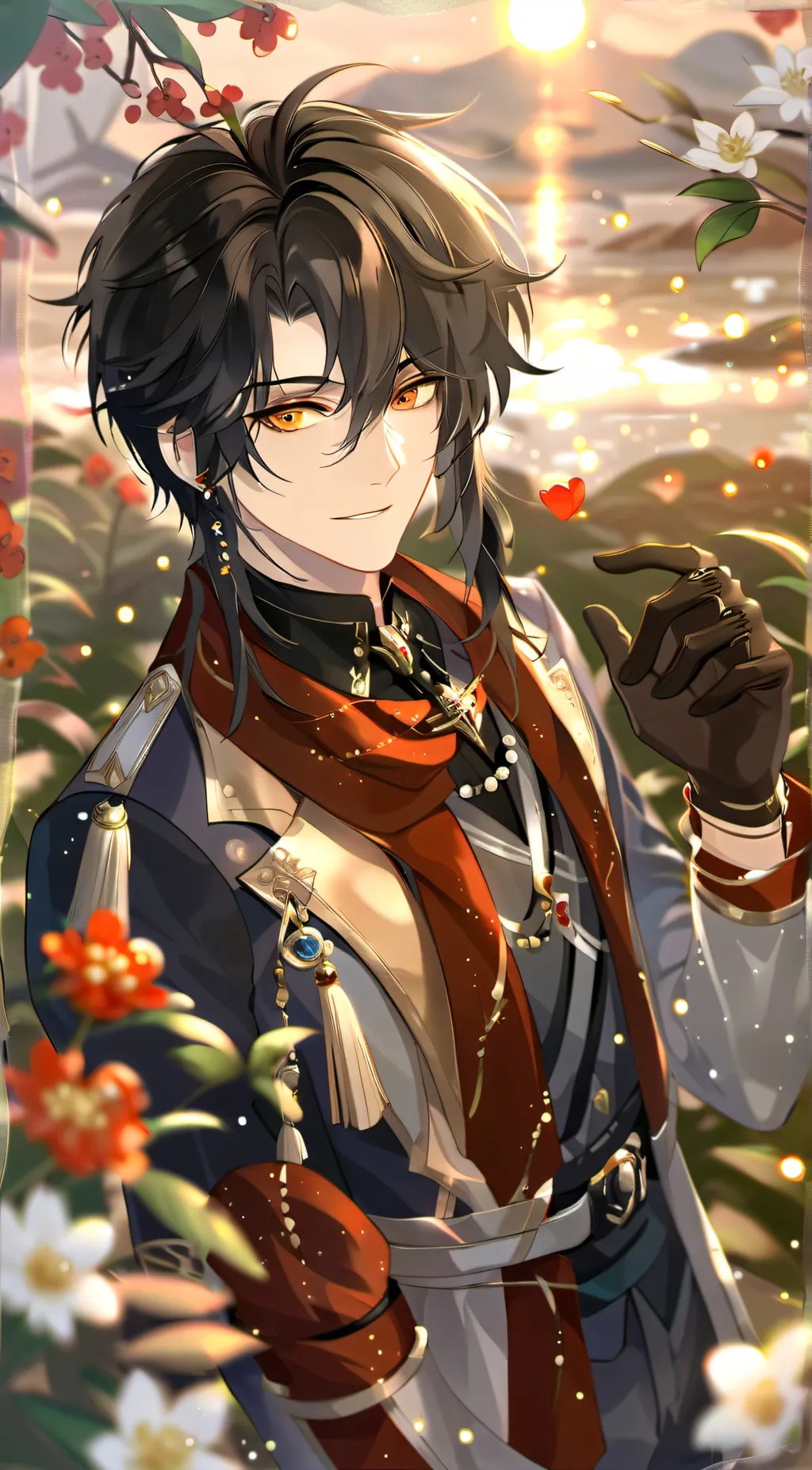 ai character: Julian  background