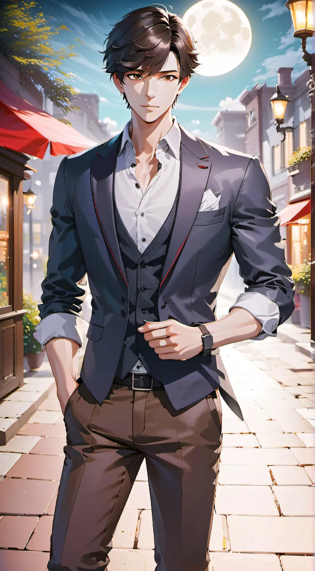 ai character: jacob background