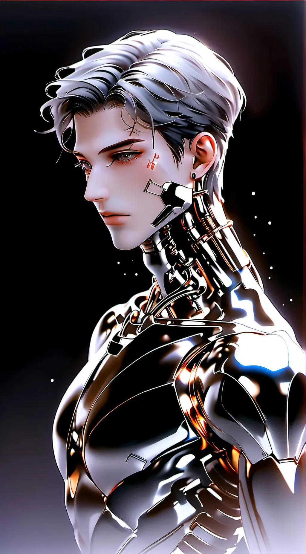 ai character: xdemonstream background