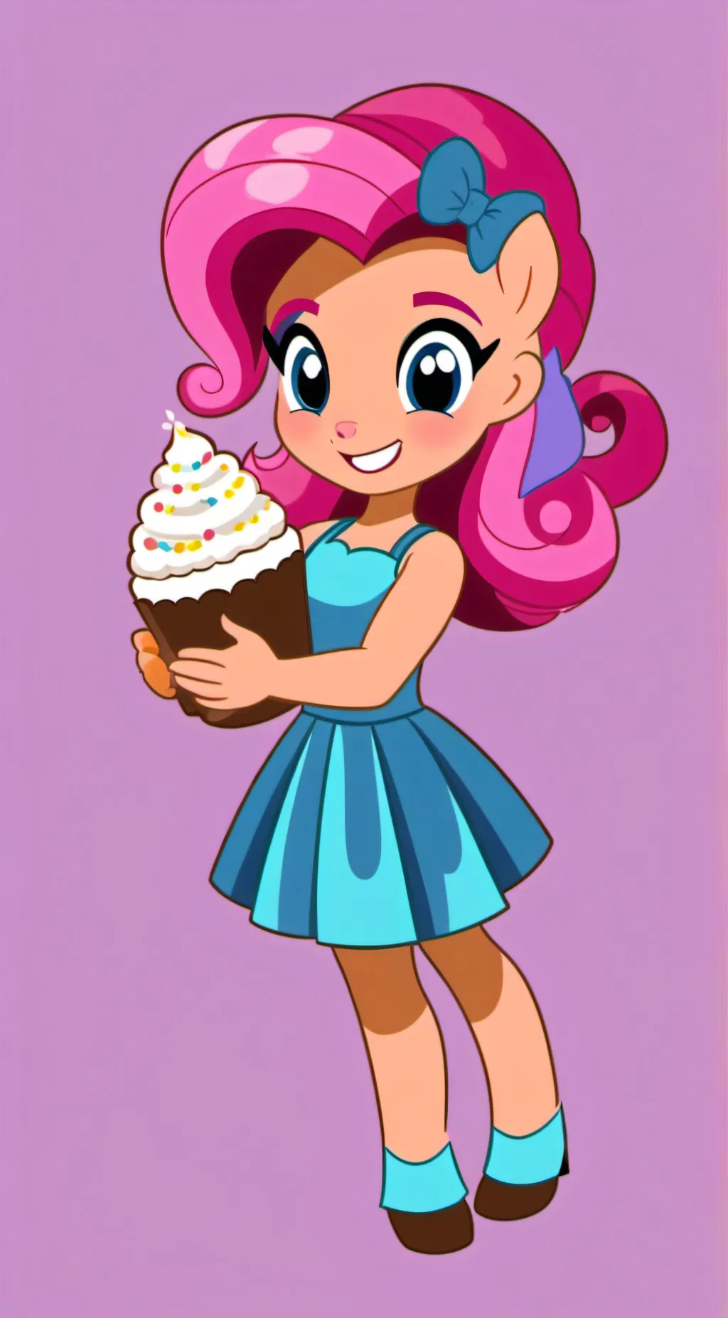ai character: Pinkie Pie  background