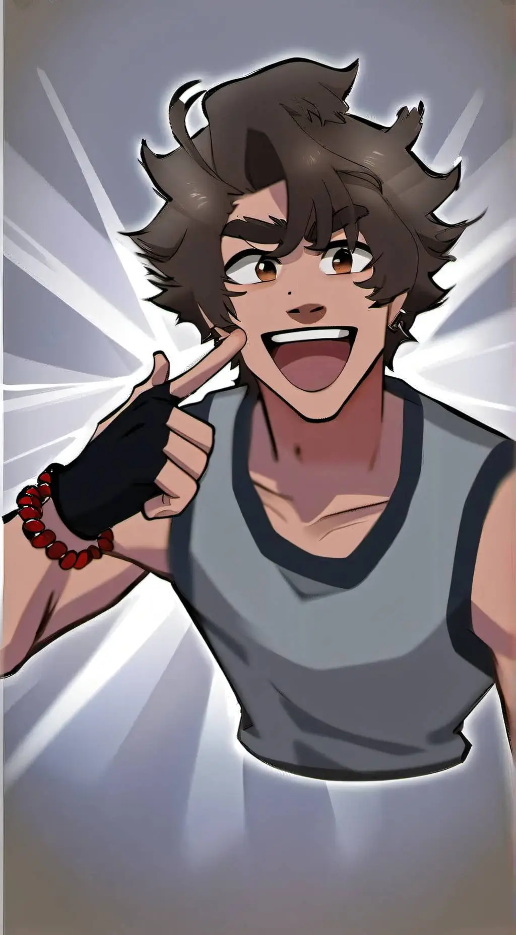 ai character: Michel Afton background