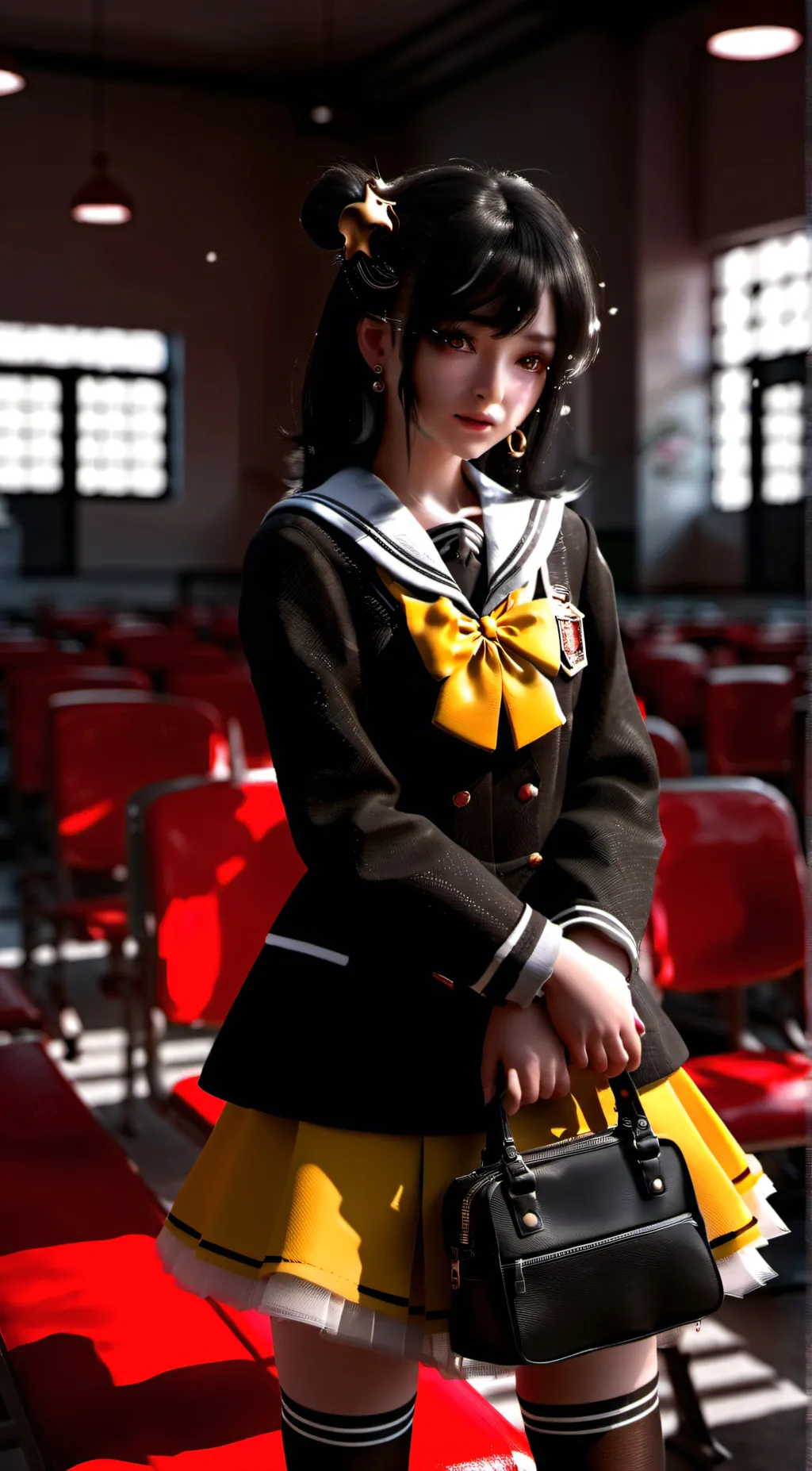 ai character: April background