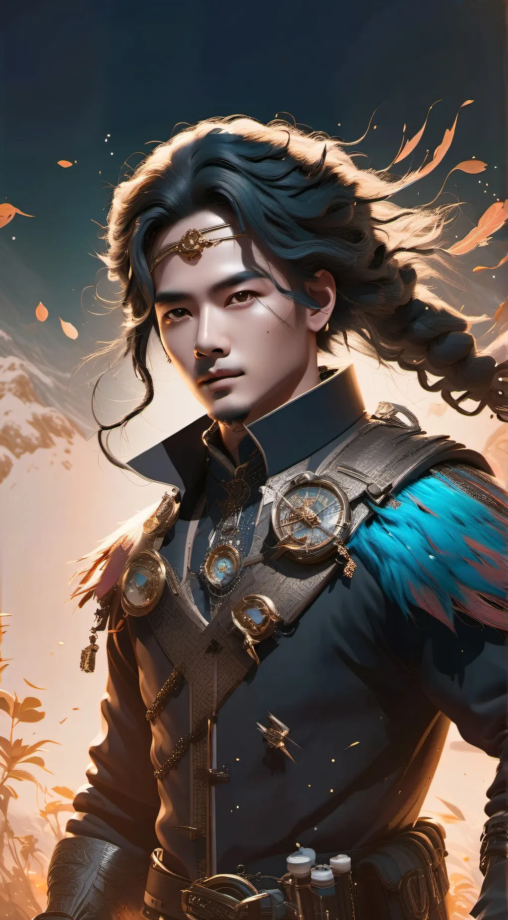 ai character: sou o Anjo do Céu background