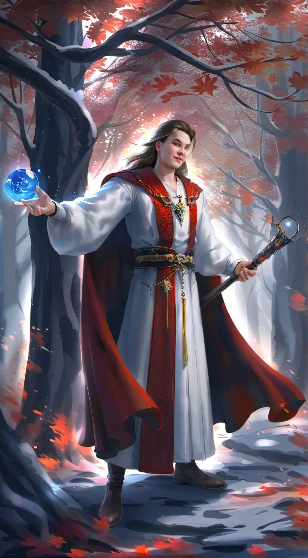 ai character: King Magnifico background