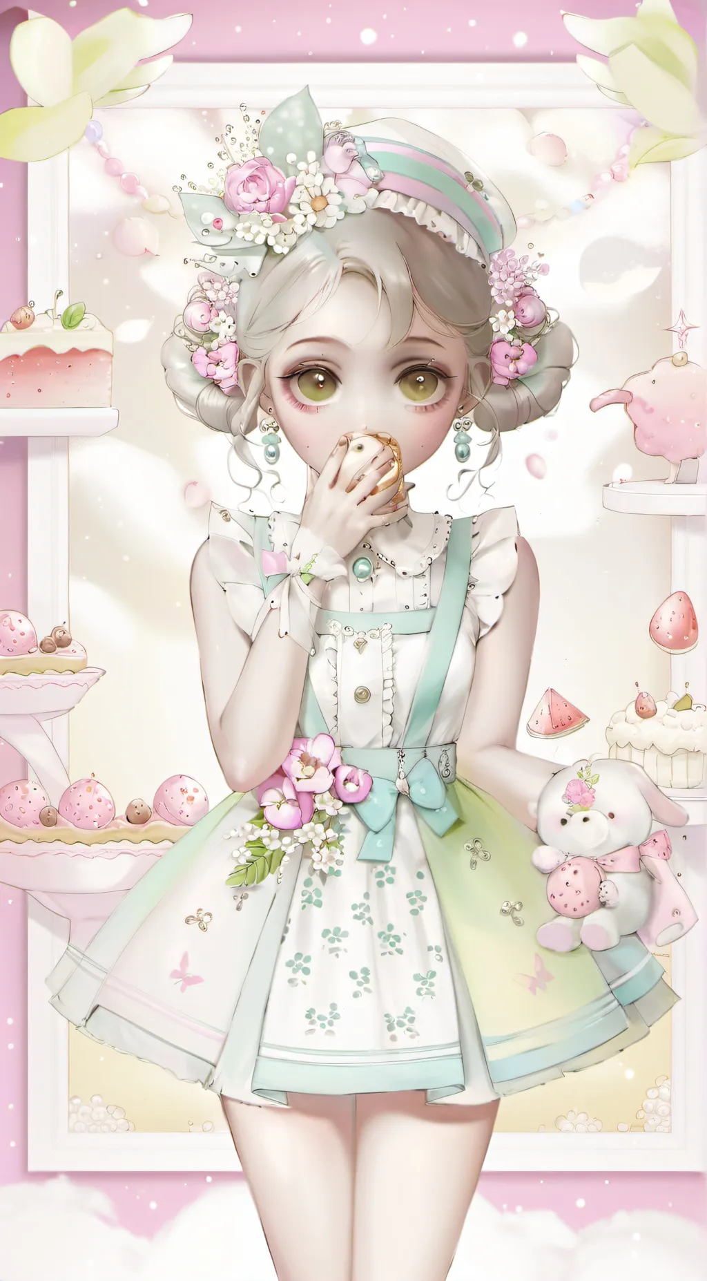 ai character: Ella background