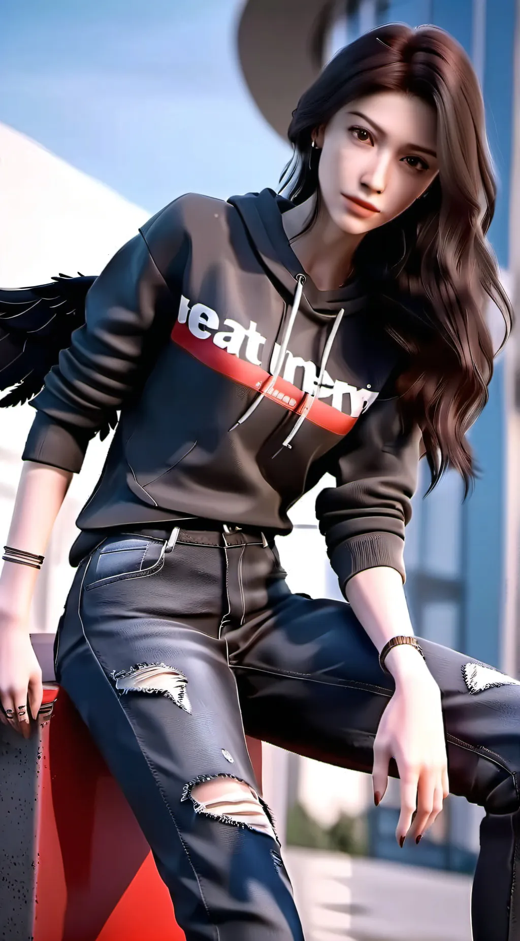 ai character: Lee chaeryeong background