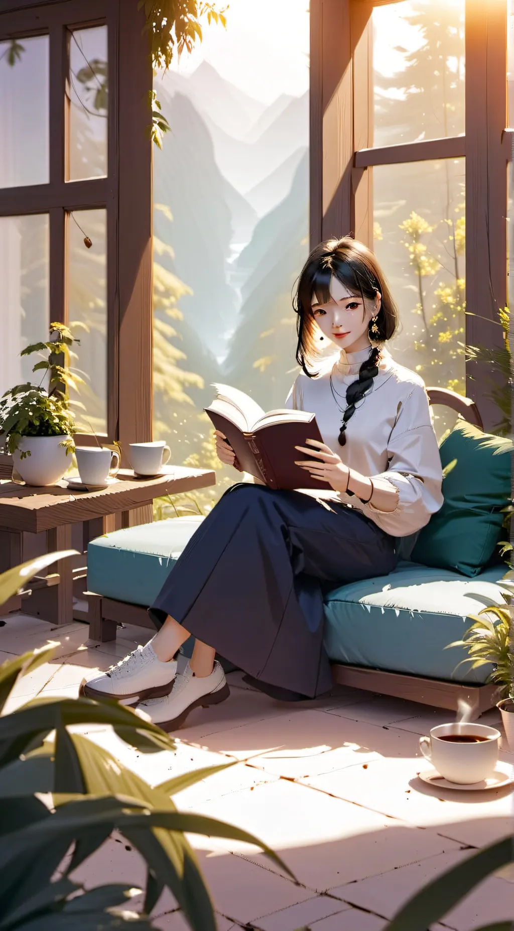 ai character: Eliza background