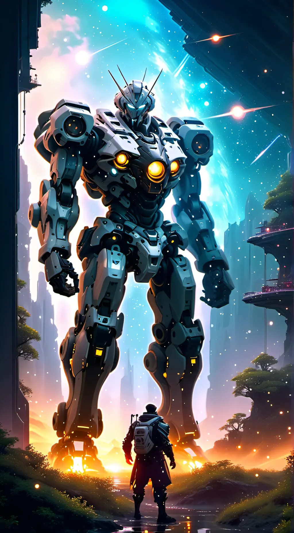 ai character: R0bo background