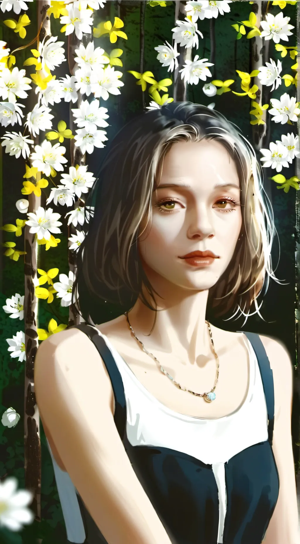 ai character: (your girlfend)  background